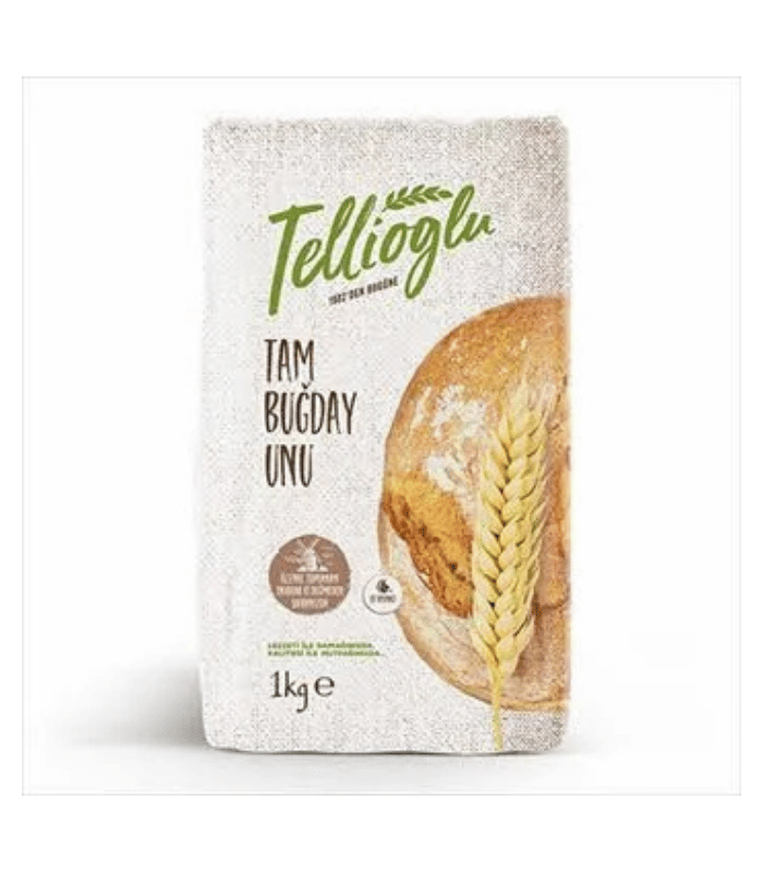 123, Tam Buğday Unu 1 kg - Görsel 1