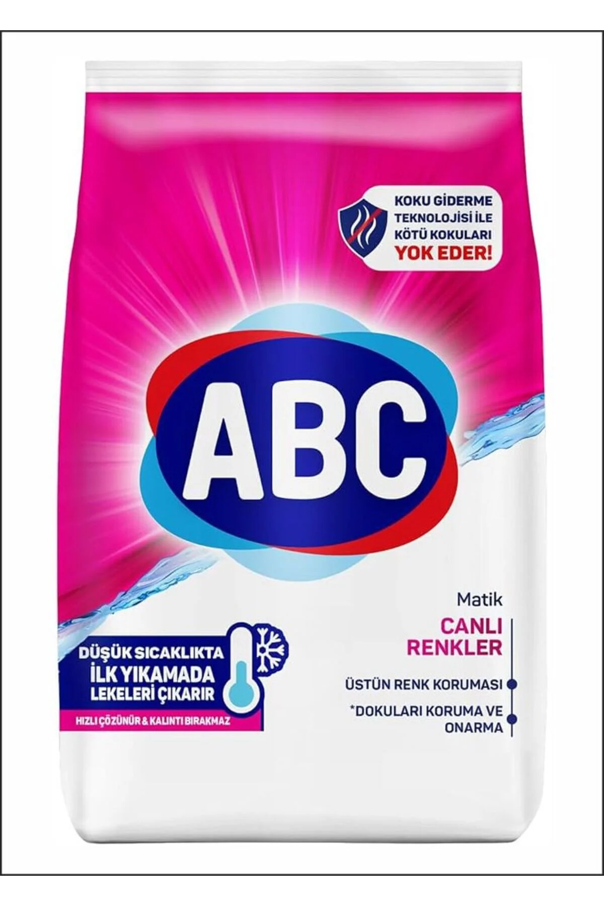 ABC Matik Canlı Renkler Toz Çamaşır Deterjanı 7 Kg ABC Matik Canlı Renkler Toz Çamaşır Deterjanı 7 Kg | Güçlü Leke Çıkarma & Renk Koruma - Görsel 1